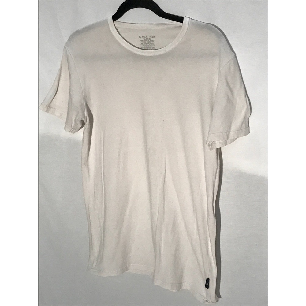Nautica White Stretchy T Shirt